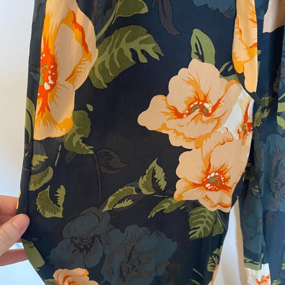 Wilfred Floral Tie-Waist Pants - Picture 6 of 6